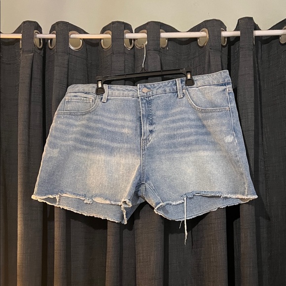 Time and Tru Pants - Time and Tru Light Blue Jean Shorts
